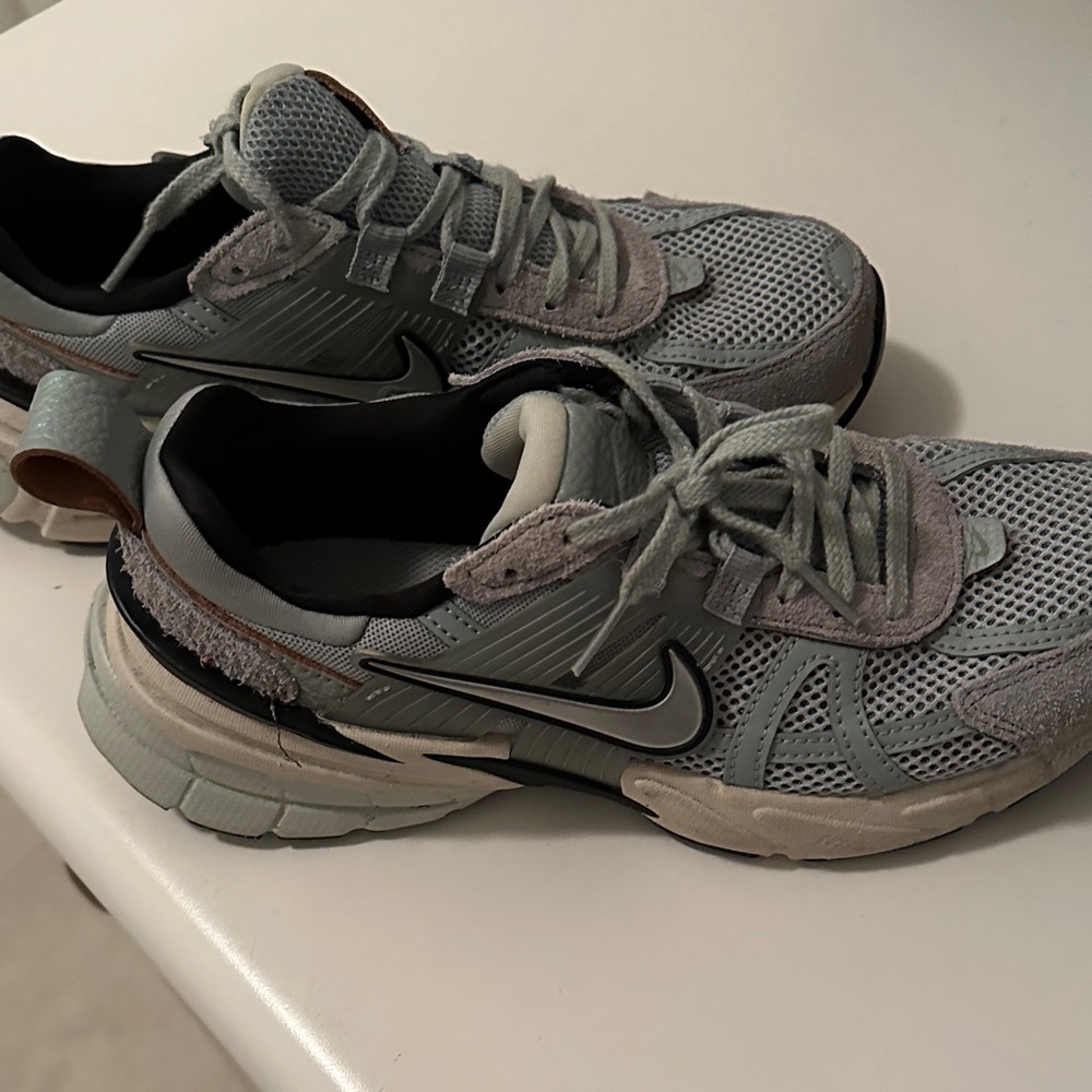 Nike Gray and Black Athletic Shoes